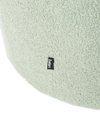Swivel Armchair DAVIK Boucle Light Green