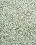 Swivel Armchair DAVIK Boucle Light Green
