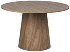 Dining Table OYEN Dark Brown 120 cm 120 cm