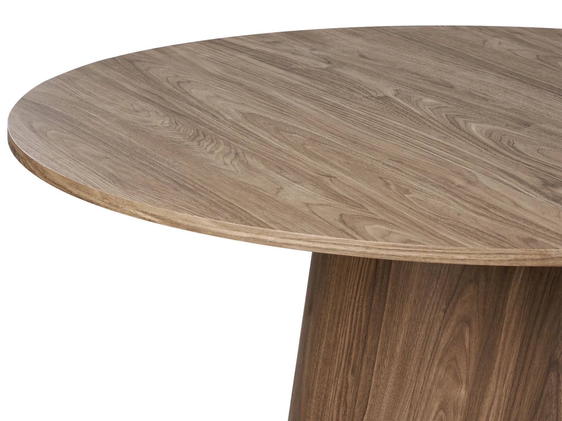 Dining Table OYEN Dark Brown 120 cm 120 cm