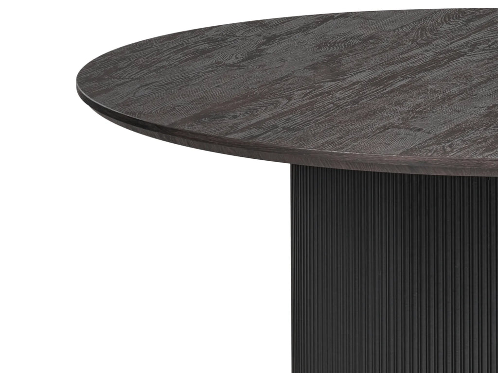 Dining Table SHEHO Black 120 cm 120 cm