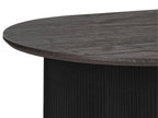 Dining Table SAVORY Black 180 cm 90 cm