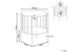 Side Table OREANA Black