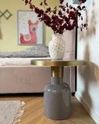 Side Table LOMITA Metal Violet