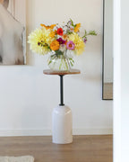 Side Table OASIS Metal White