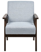 Armchair ASNES Fabric Grey