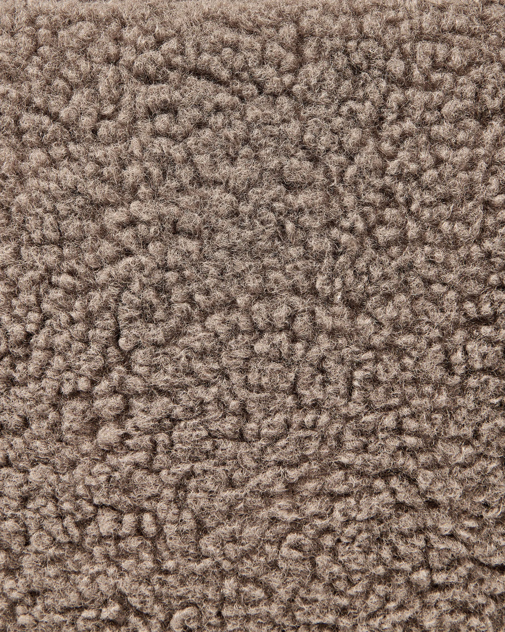 Armchair ODENZEN Boucle Brown
