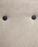 Kids Armchair Hippo MARIBO Fabric Taupe