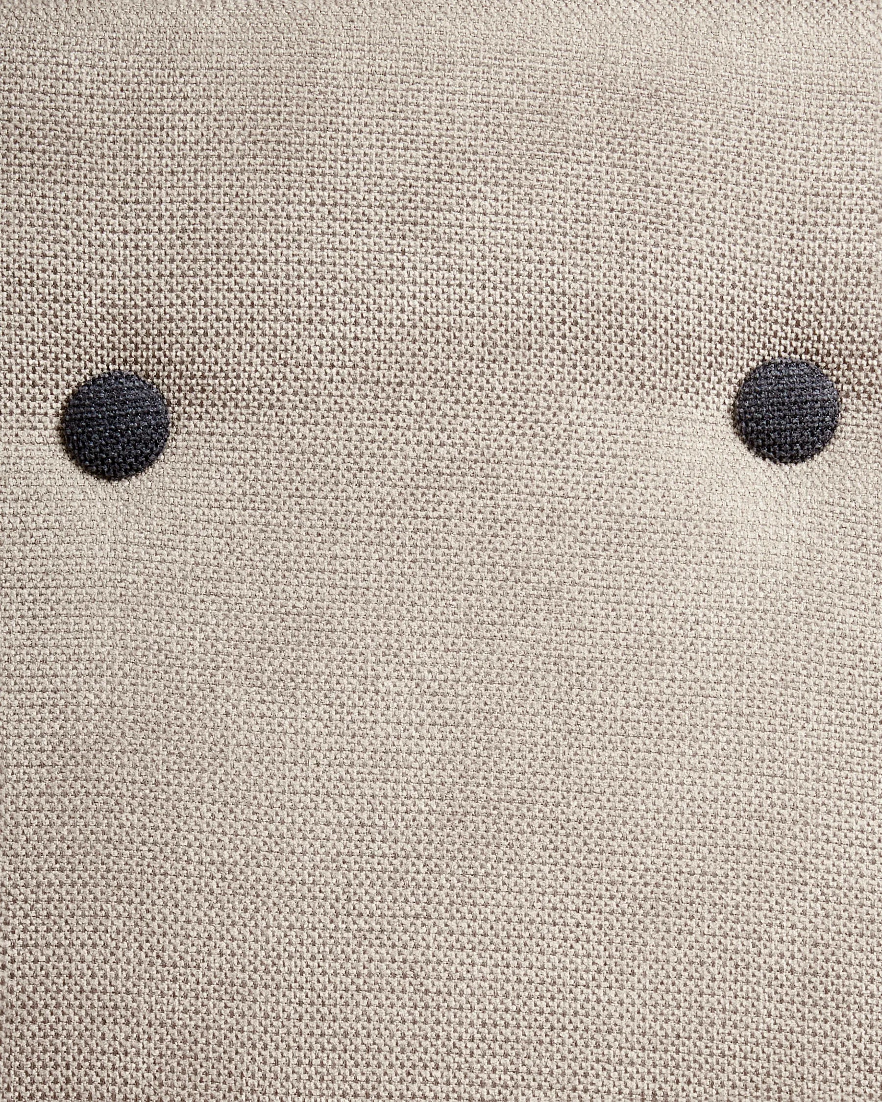 Kids Armchair Hippo MARIBO Fabric Taupe