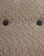 Kids Armchair Hippo MARIBO Boucle Brown