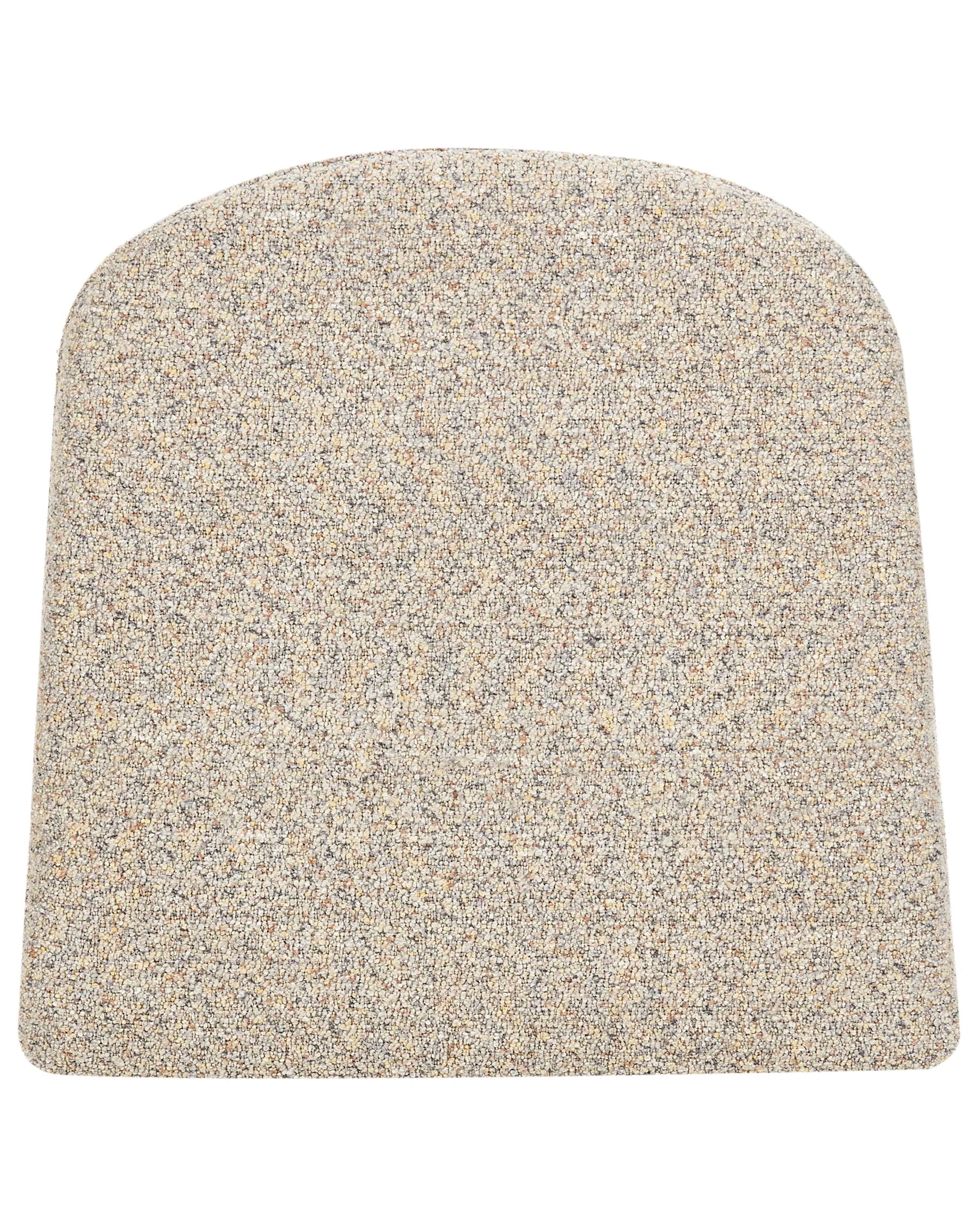 Set of 2 Dining Chairs LITHIA Fabric Taupe