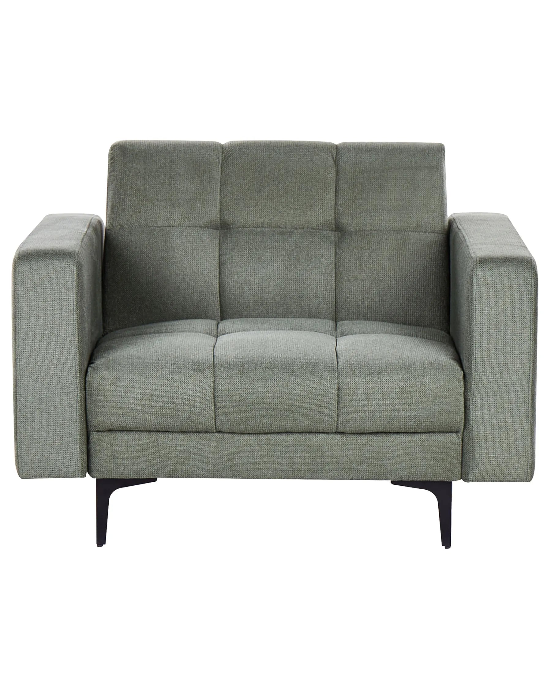 Armchair ALNES Fabric Dark Green