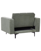 Armchair ALNES Fabric Dark Green