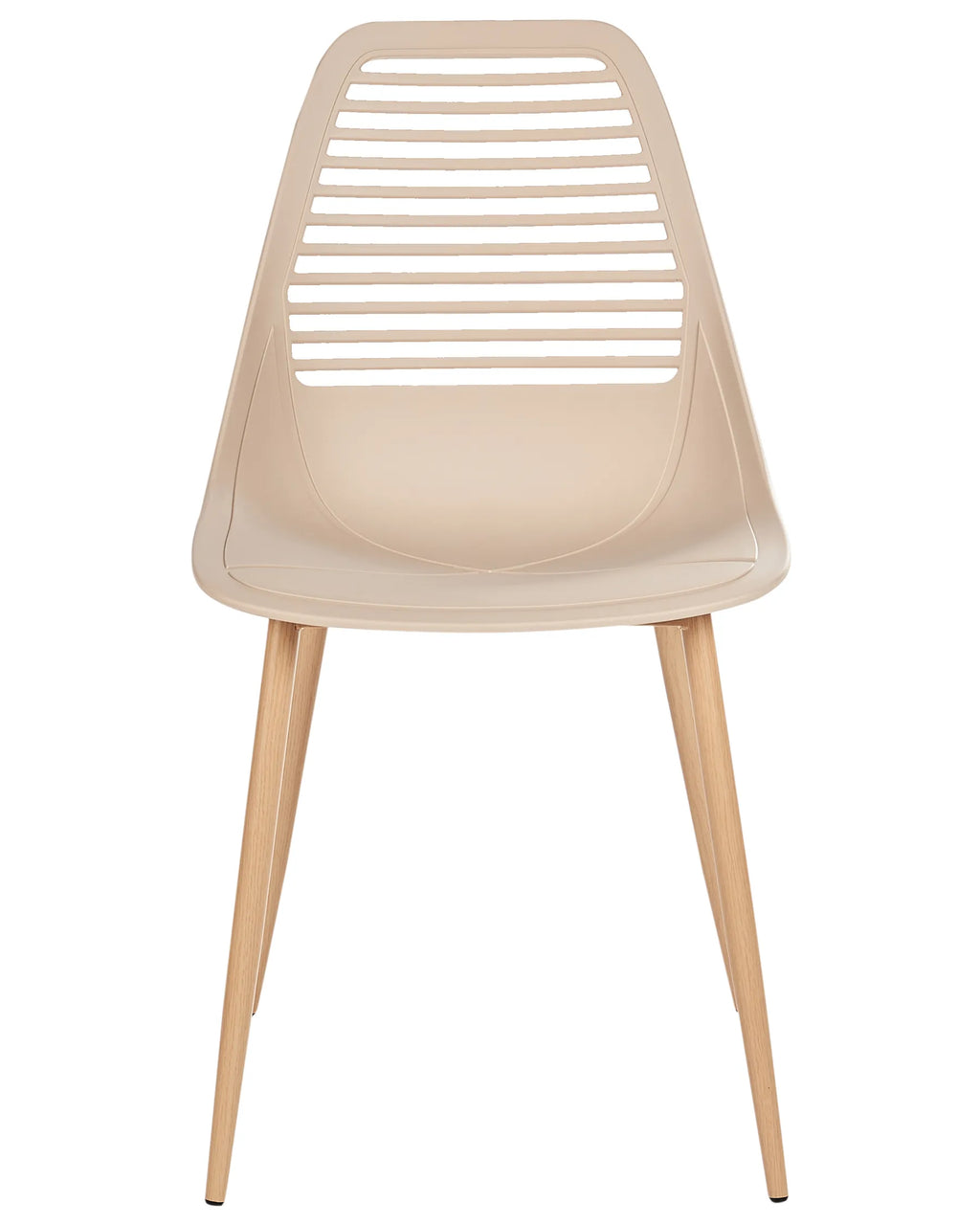 Set of 4 Dining Chairs MONTELLO Beige