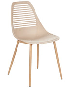 Set of 4 Dining Chairs MONTELLO Beige