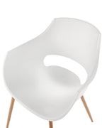 Set of 4 Dining Chairs MILLERS White