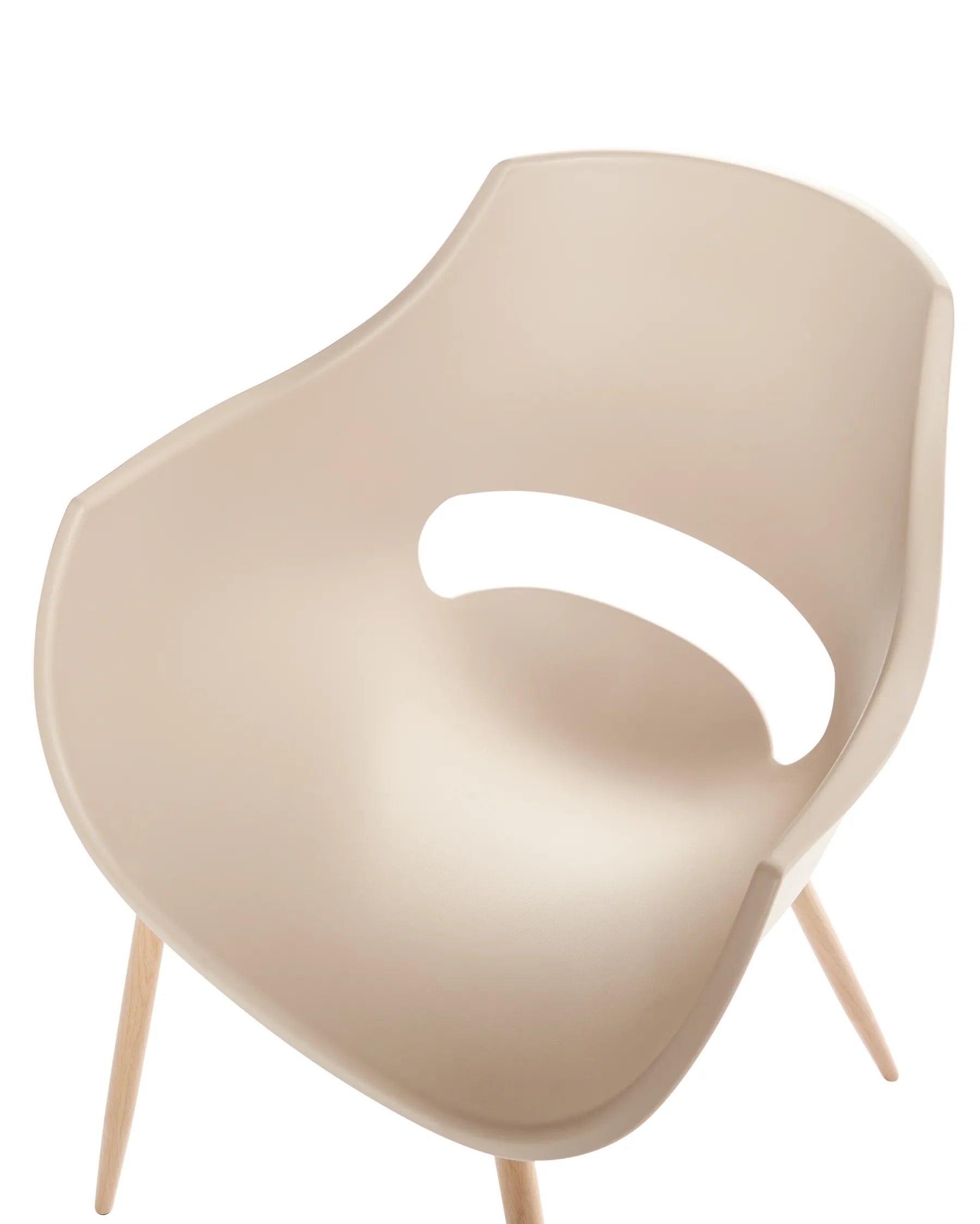 Set of 4 Dining Chairs MILLERS Beige
