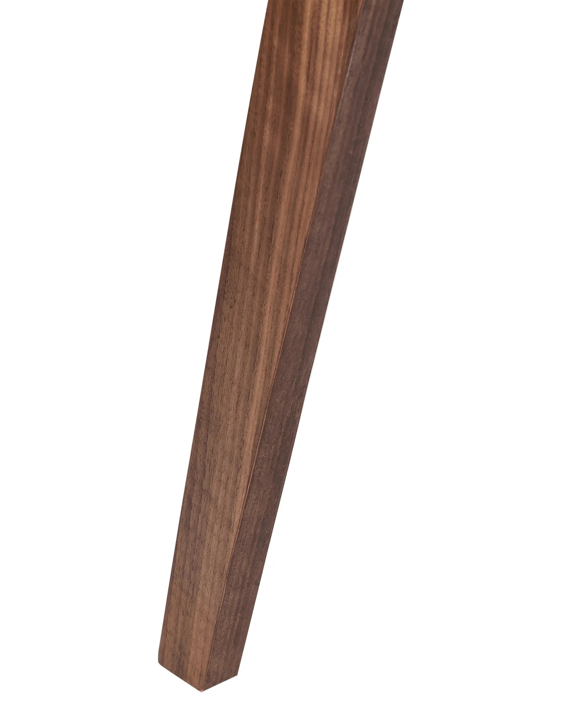 Set of 2 Dining Chairs LUCINDA Wood Dark Brown