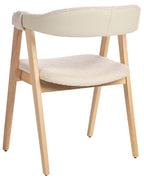 Set of 2 Dining Chairs DAY Boucle Light Brown/ Beige