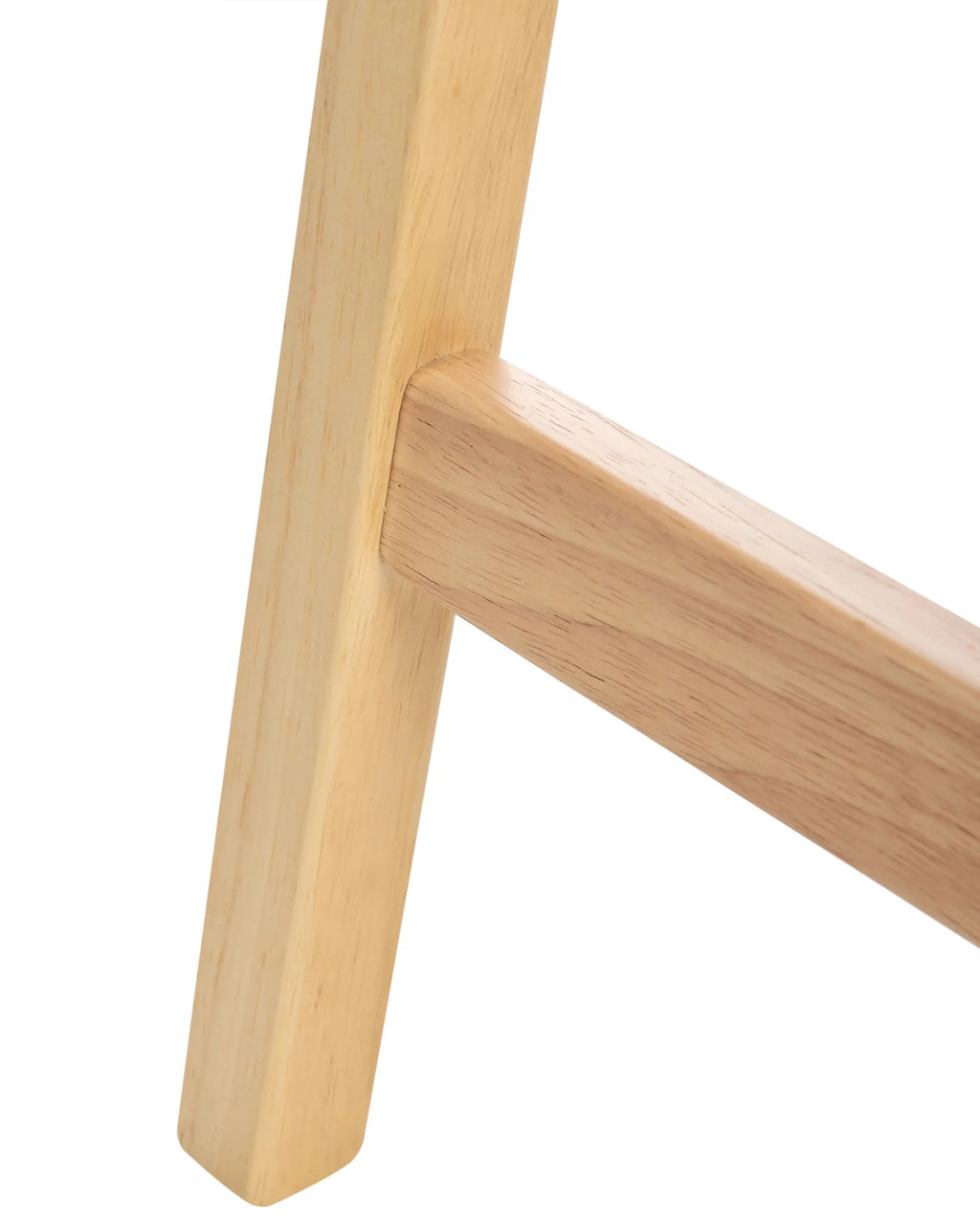 Set of 2 Bar Stools DIXON Wood Light Brown/ Grey
