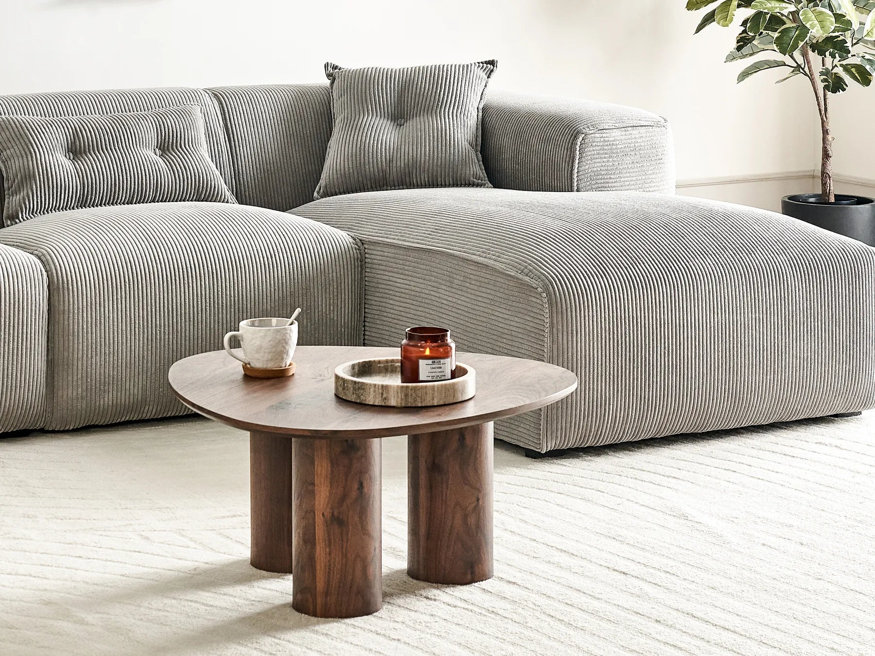 Coffee Table DACOMA Dark Brown