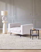 Armchair ALNES Fabric Off-White