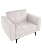 Armchair ALNES Fabric Off-White