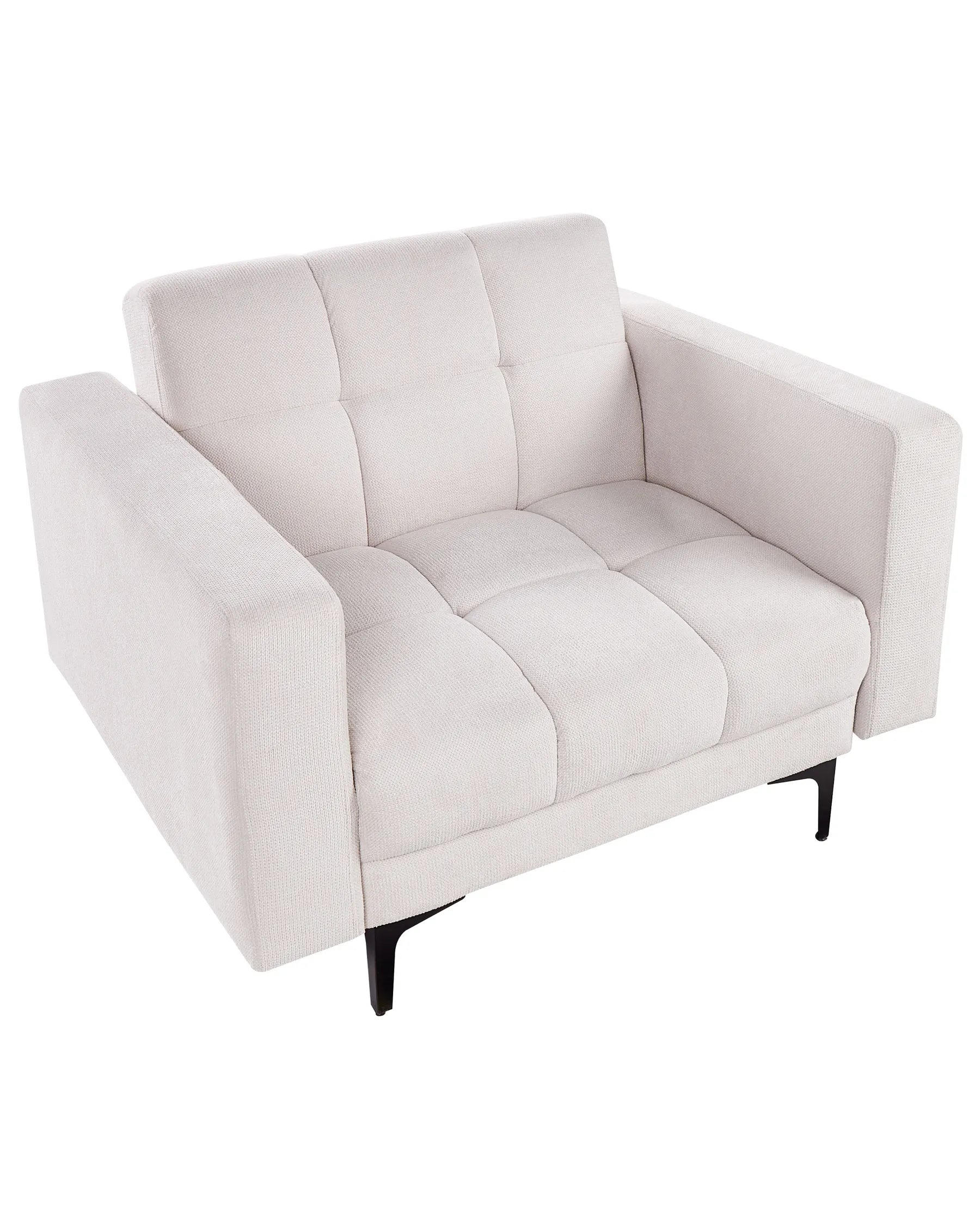 Armchair ALNES Fabric Off-White