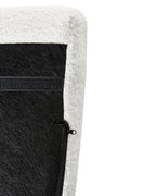 Armchair DRAMMEN Boucle White