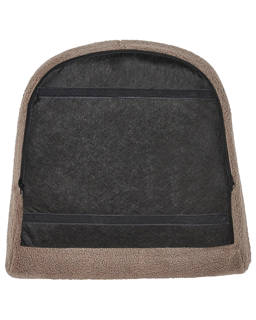 Armchair DRAMMEN Boucle Brown