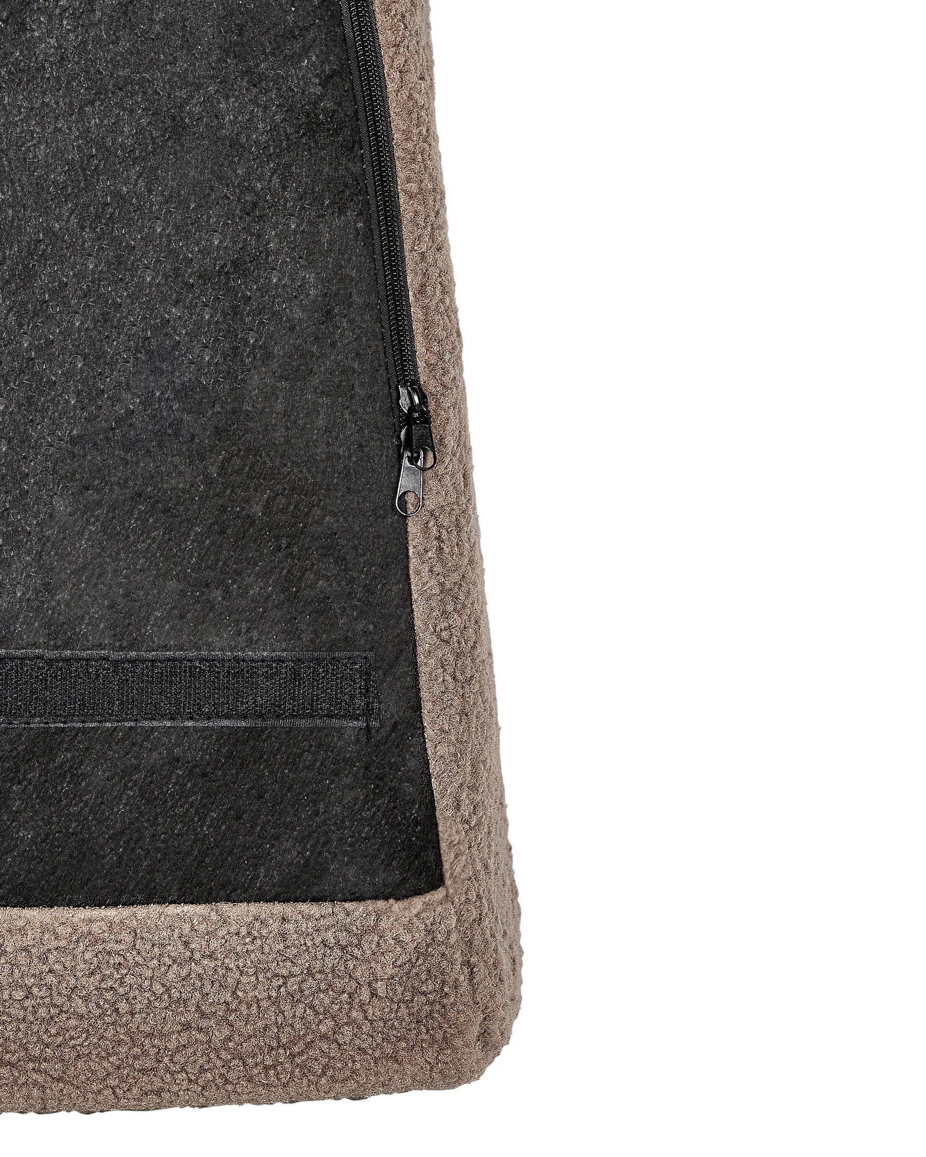 Armchair DRAMMEN Boucle Brown