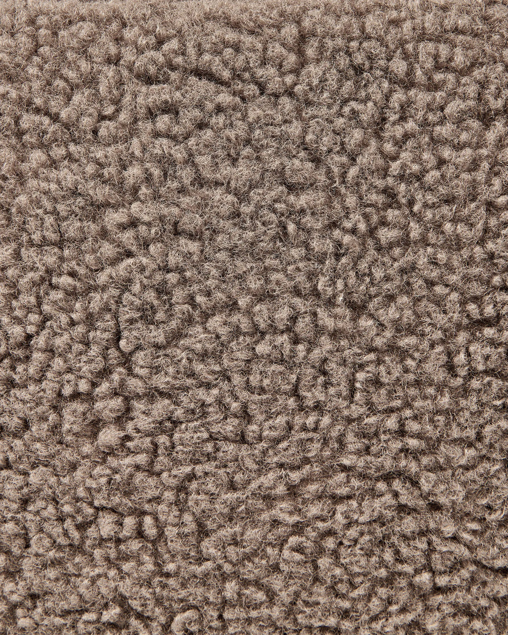 Armchair DRAMMEN Boucle Brown