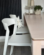 Set of 2 Dining Chairs SOMERS White