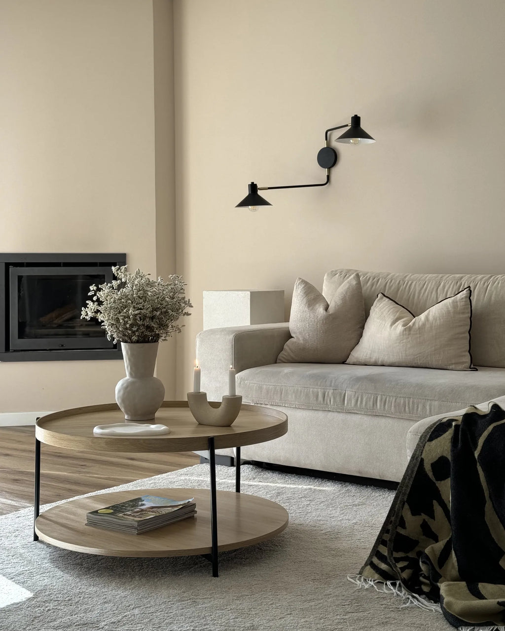Coffee Table LANDER Light Brown