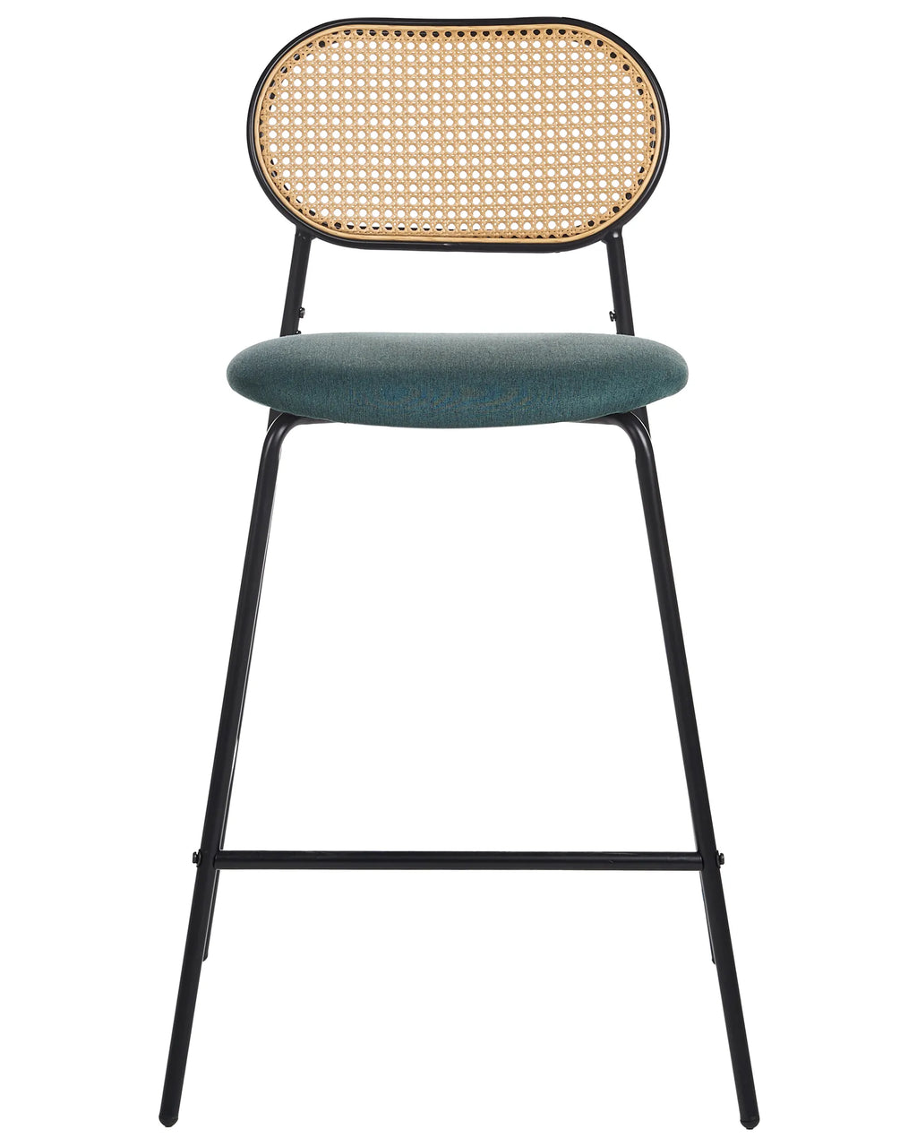 Set of 2 Bar Chairs ADAVER Black