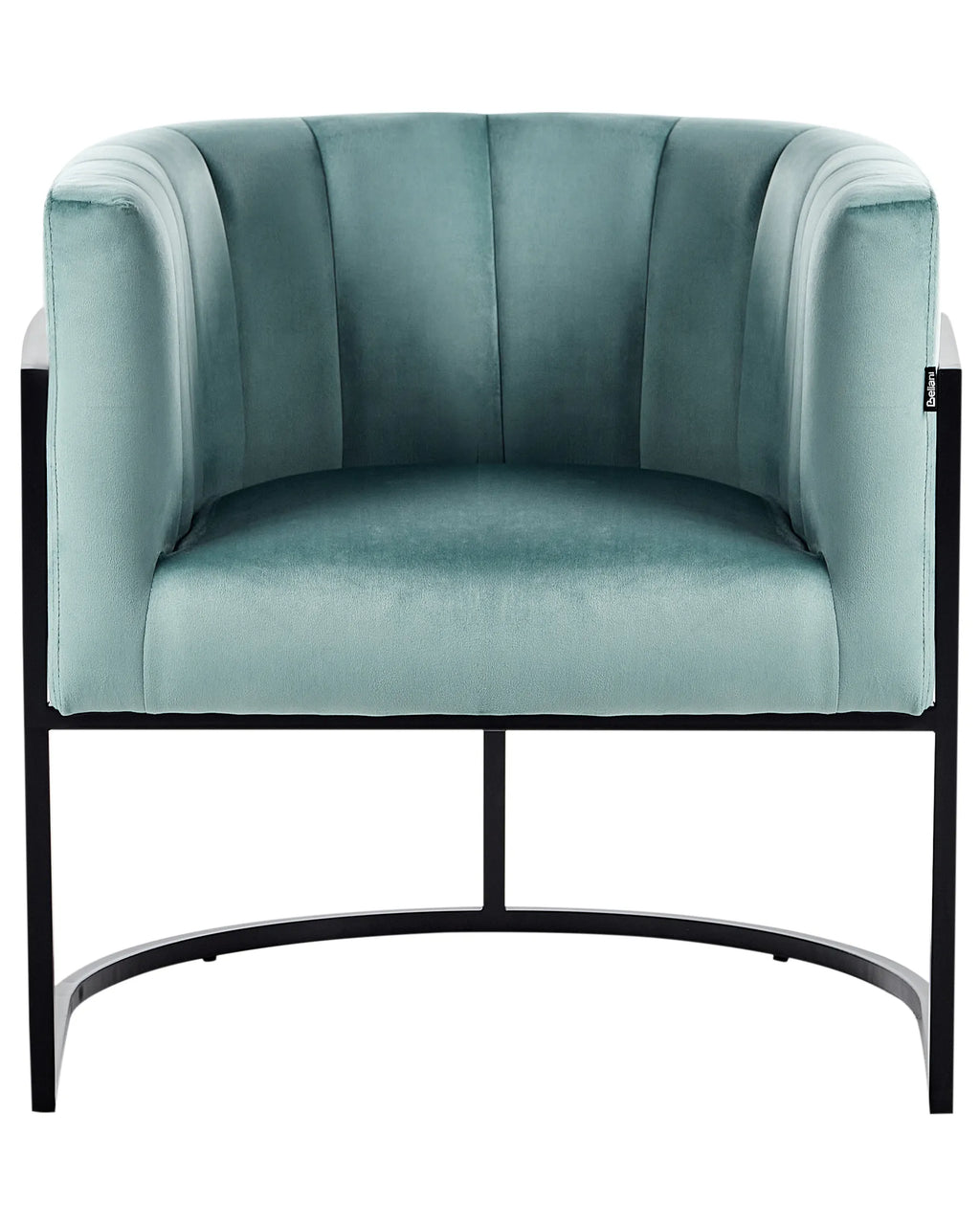 Armchair LARVIK II Velvet Mint Green