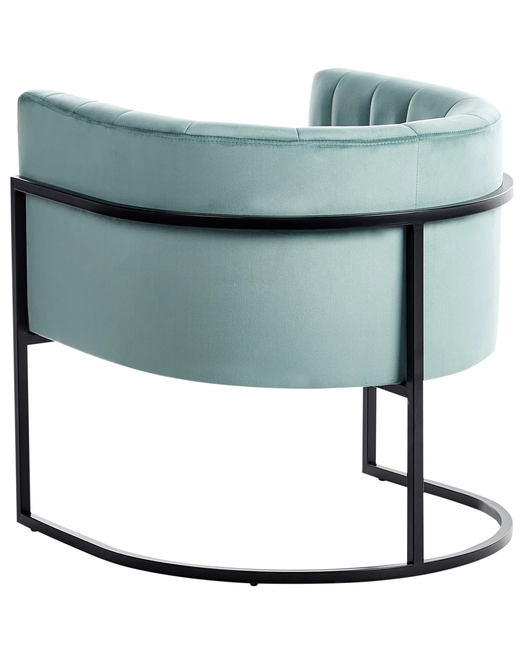 Armchair LARVIK II Velvet Mint Green