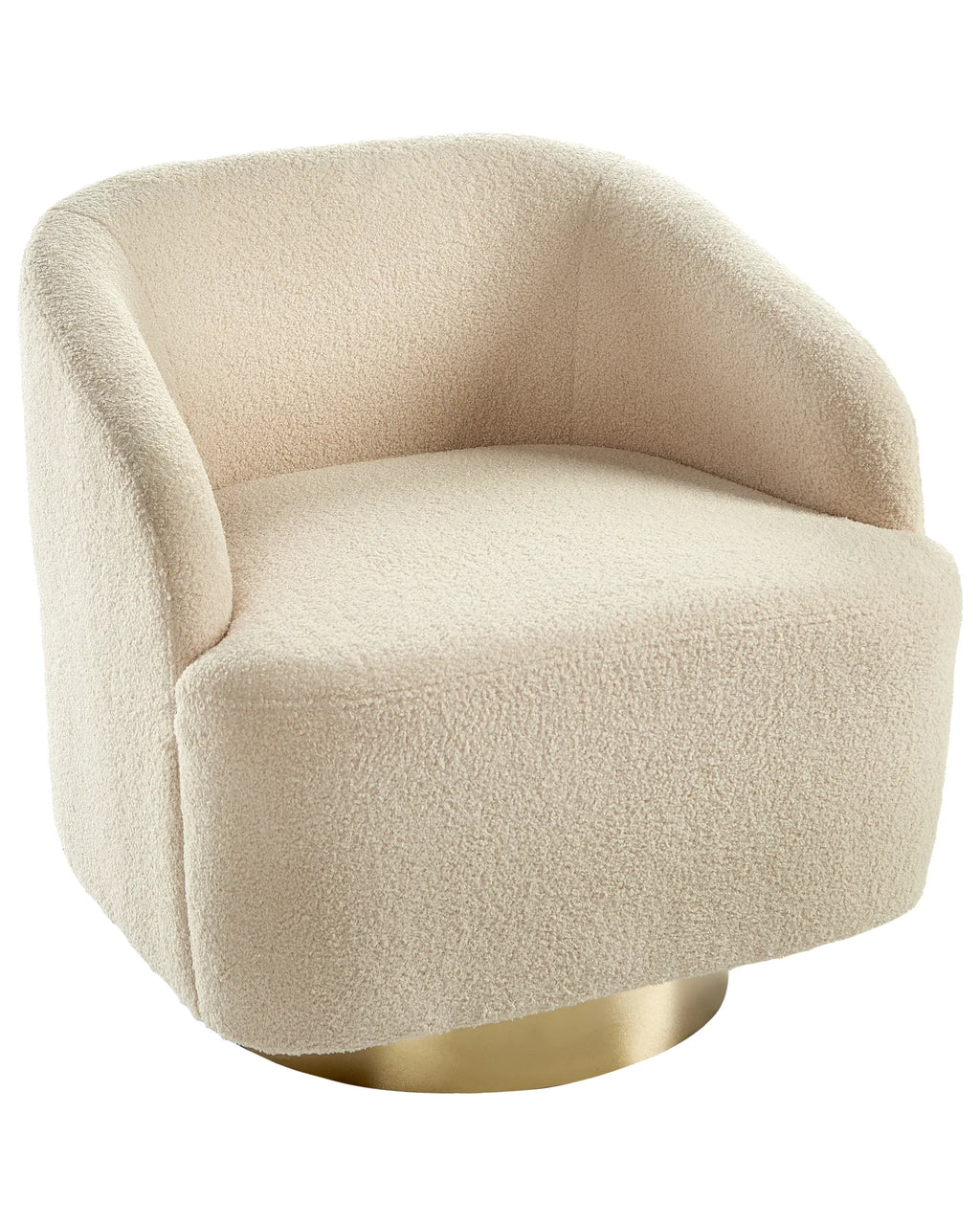 Armchair LAVIK Boucle Beige
