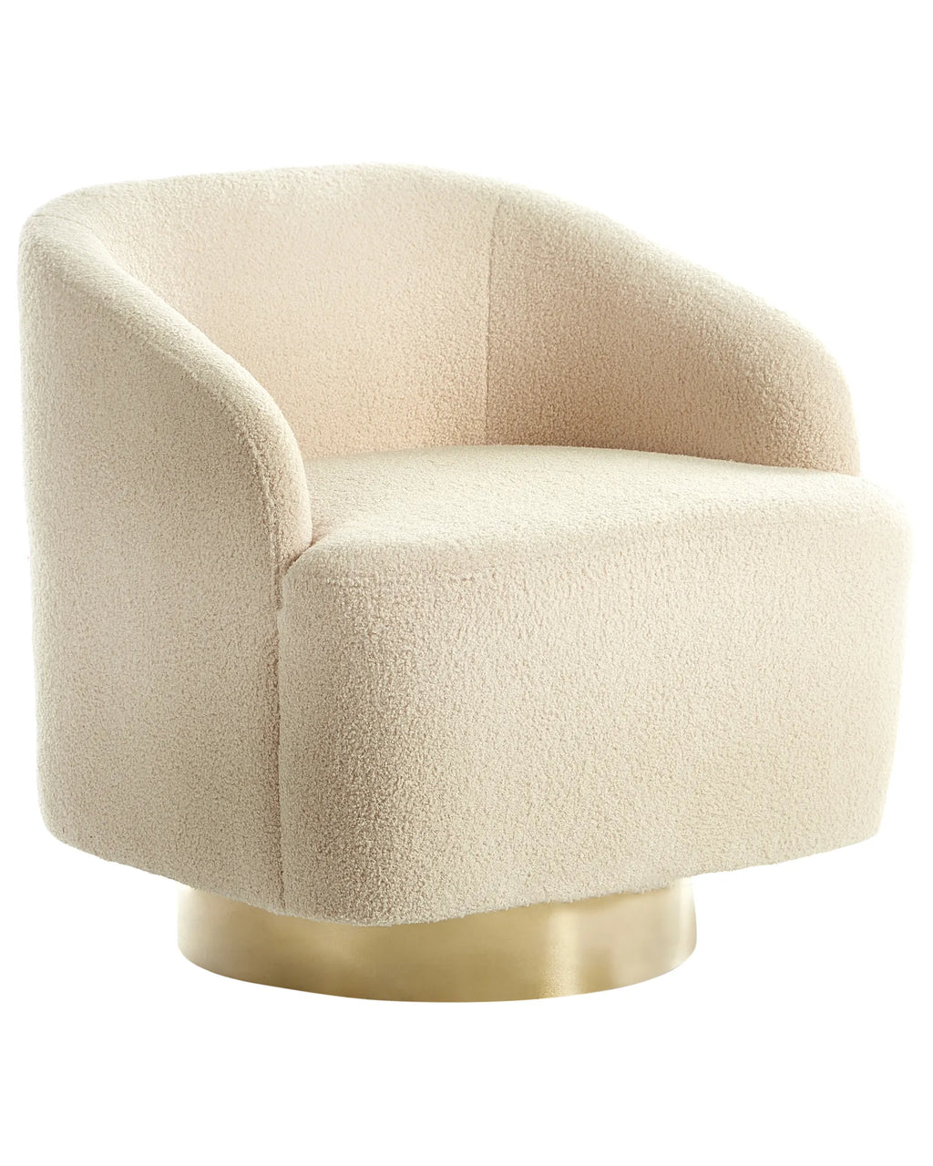 Armchair LAVIK Boucle Beige