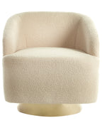 Armchair LAVIK Boucle Beige