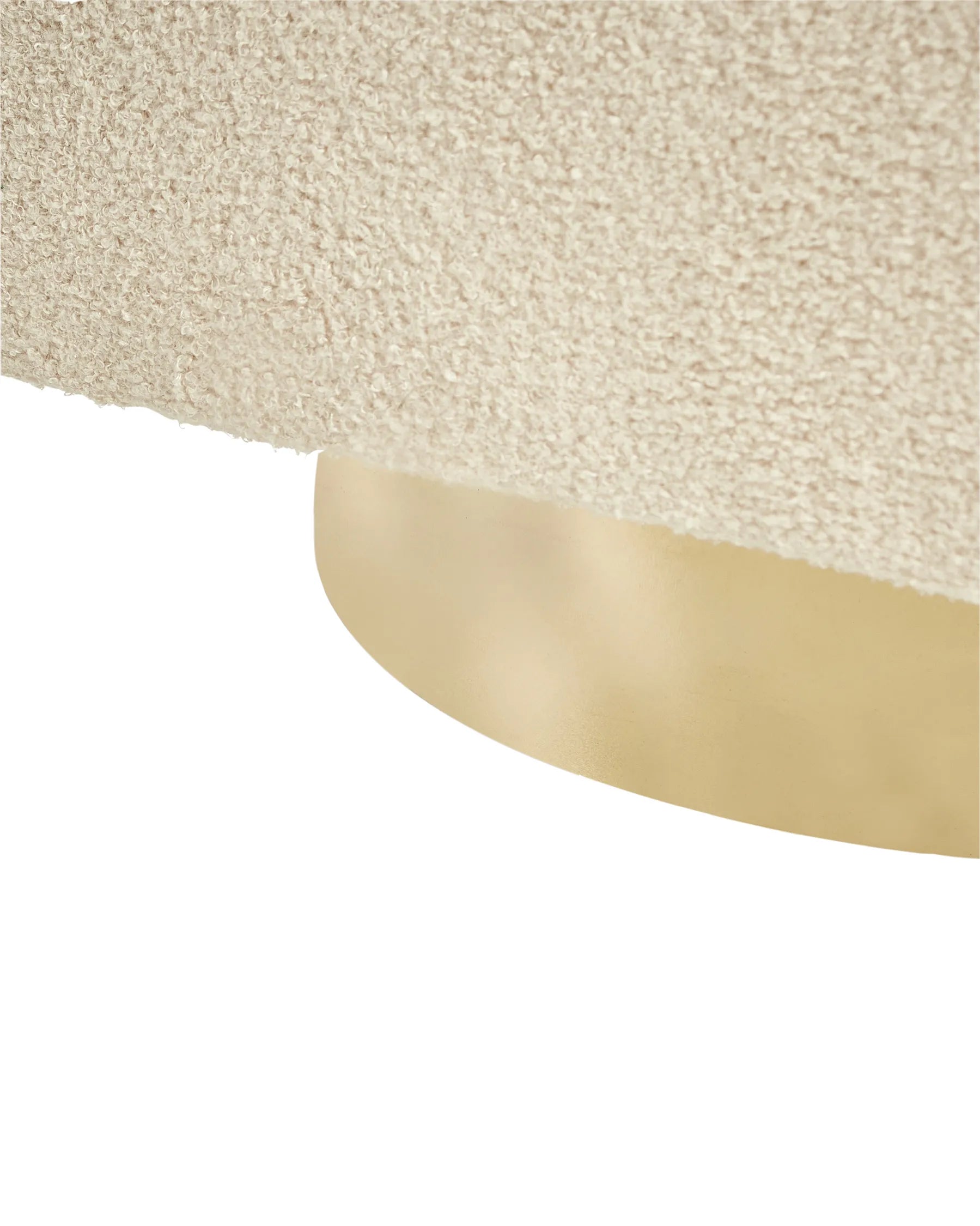 Armchair LAVIK Boucle Beige