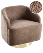 Armchair LAVIK Fabric Brown