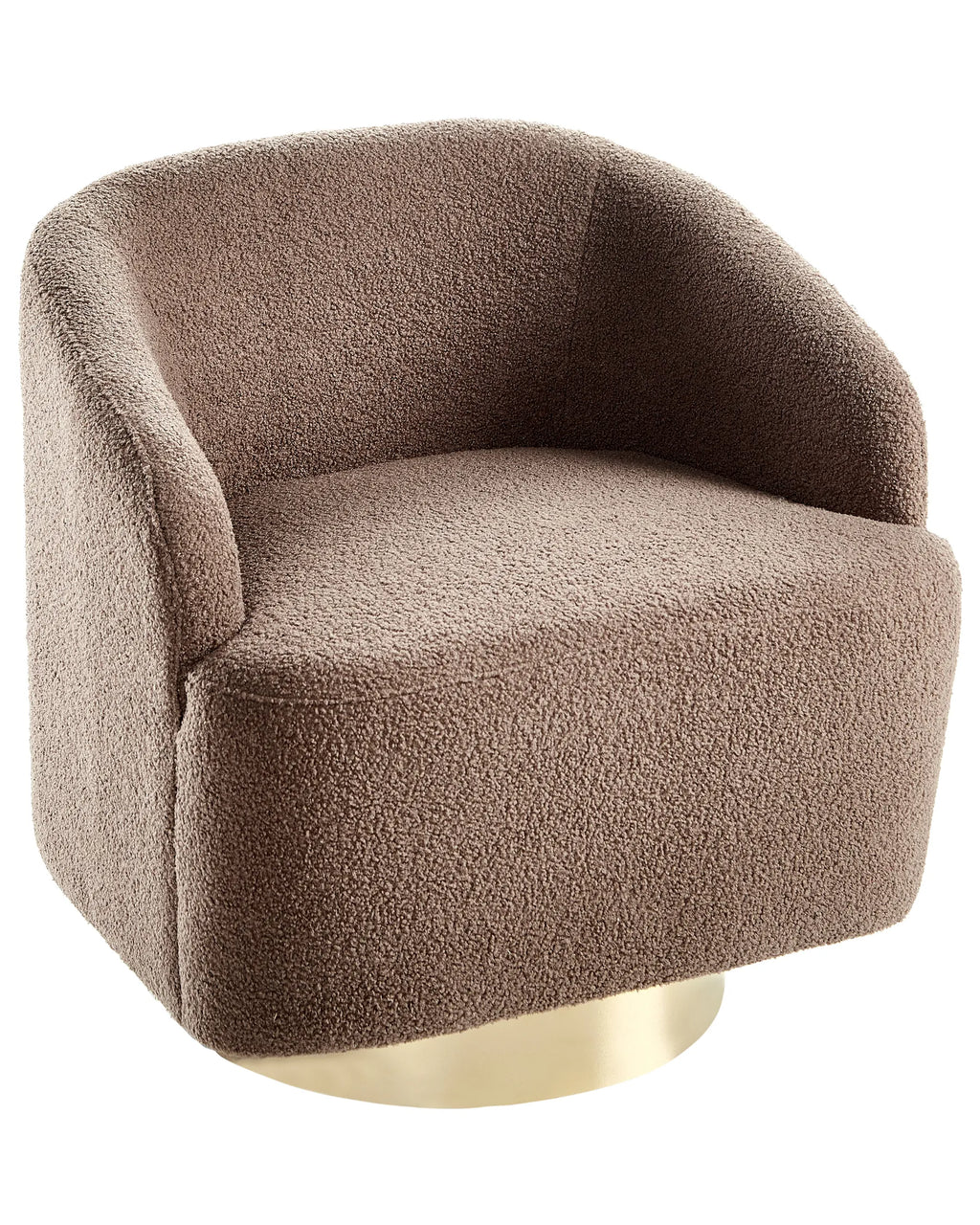 Armchair LAVIK Fabric Brown