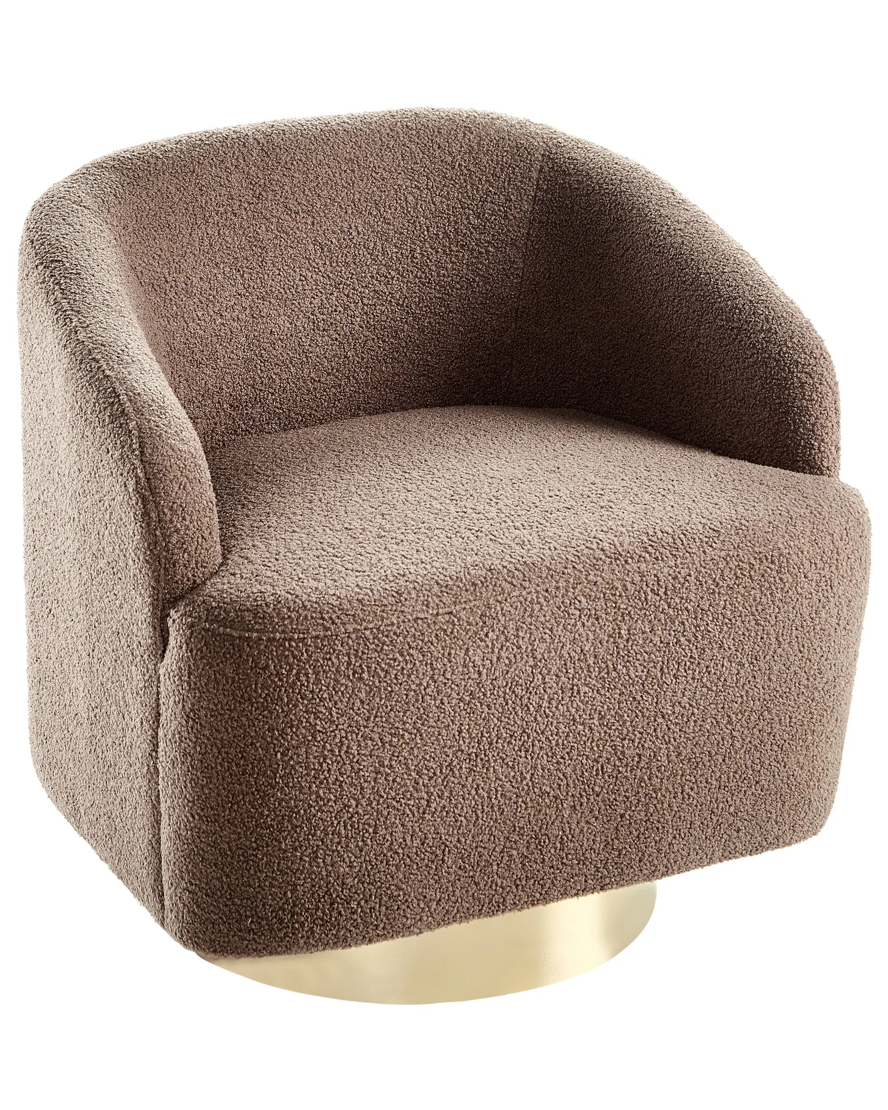 Armchair LAVIK Fabric Brown