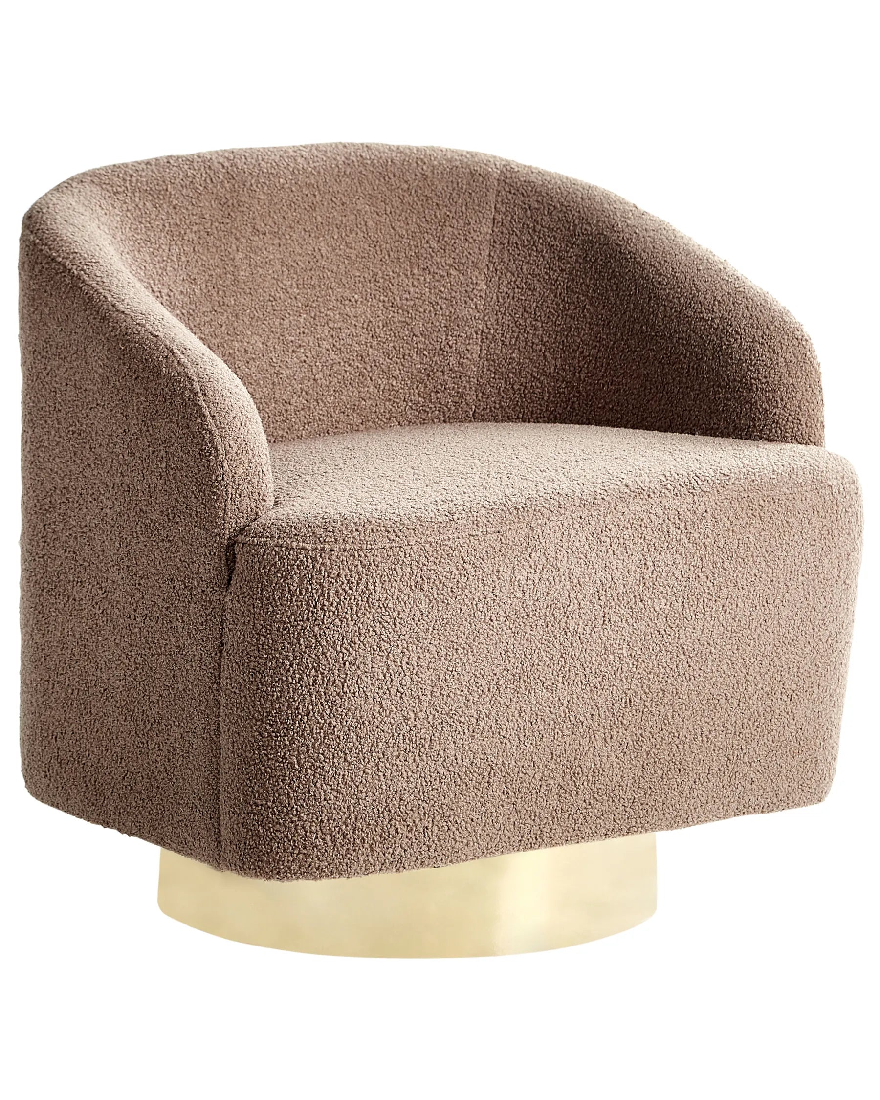 Armchair LAVIK Fabric Brown