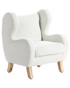 Kids Armchair FARUM Boucle Off-White