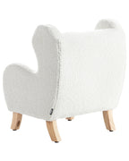 Kids Armchair FARUM Boucle Off-White