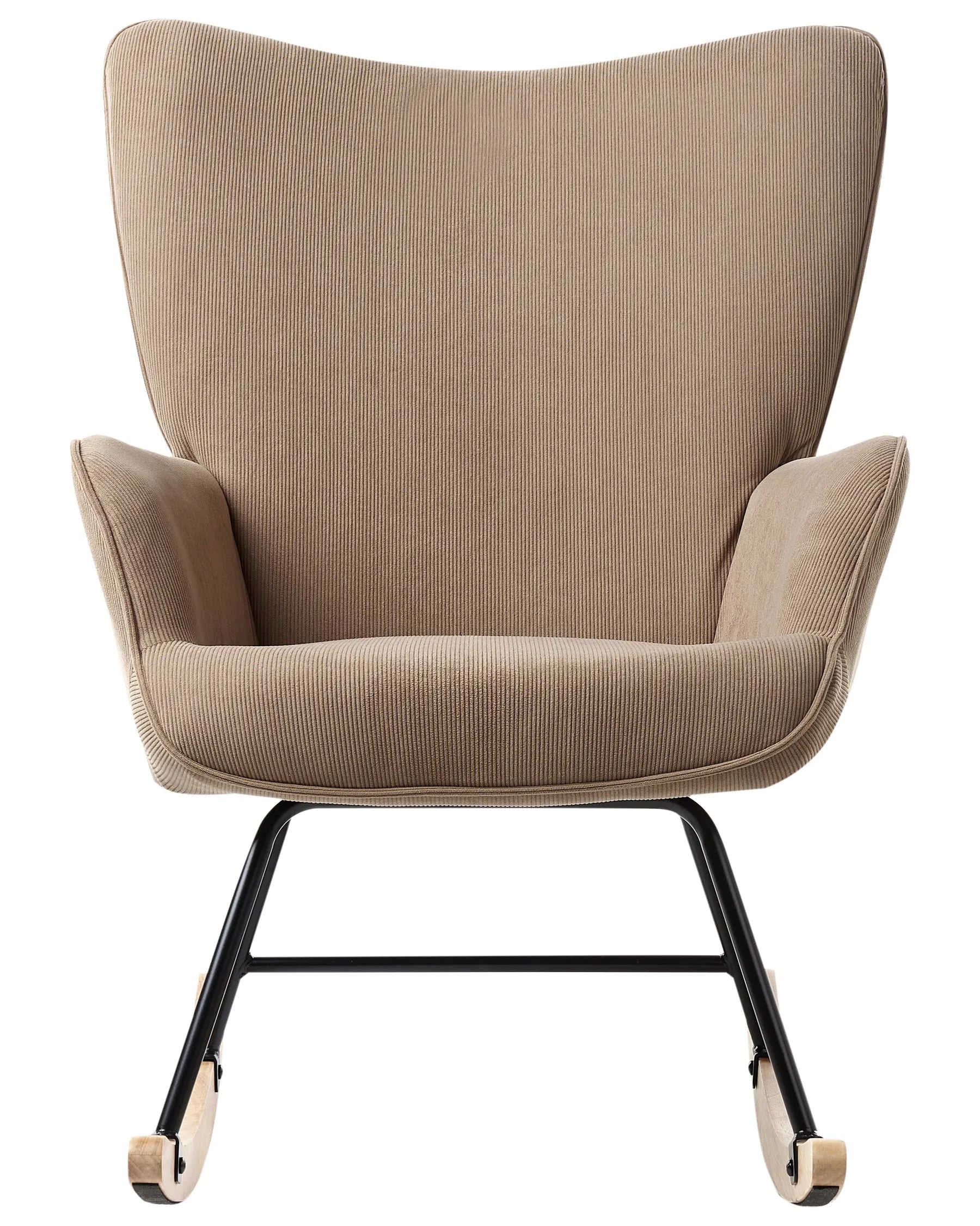 Rocking Chair ARSET Corduroy Taupe