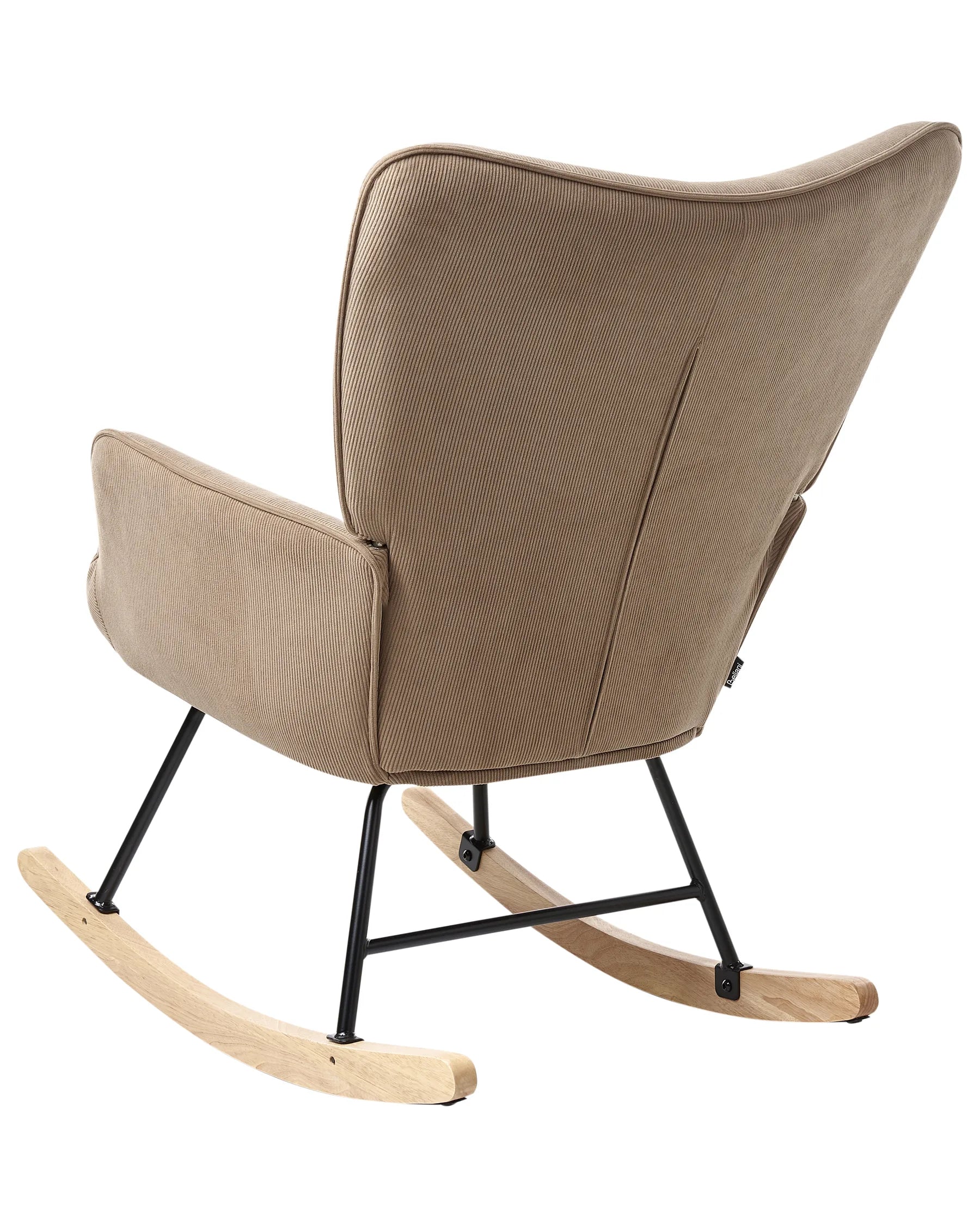 Rocking Chair ARSET Corduroy Taupe