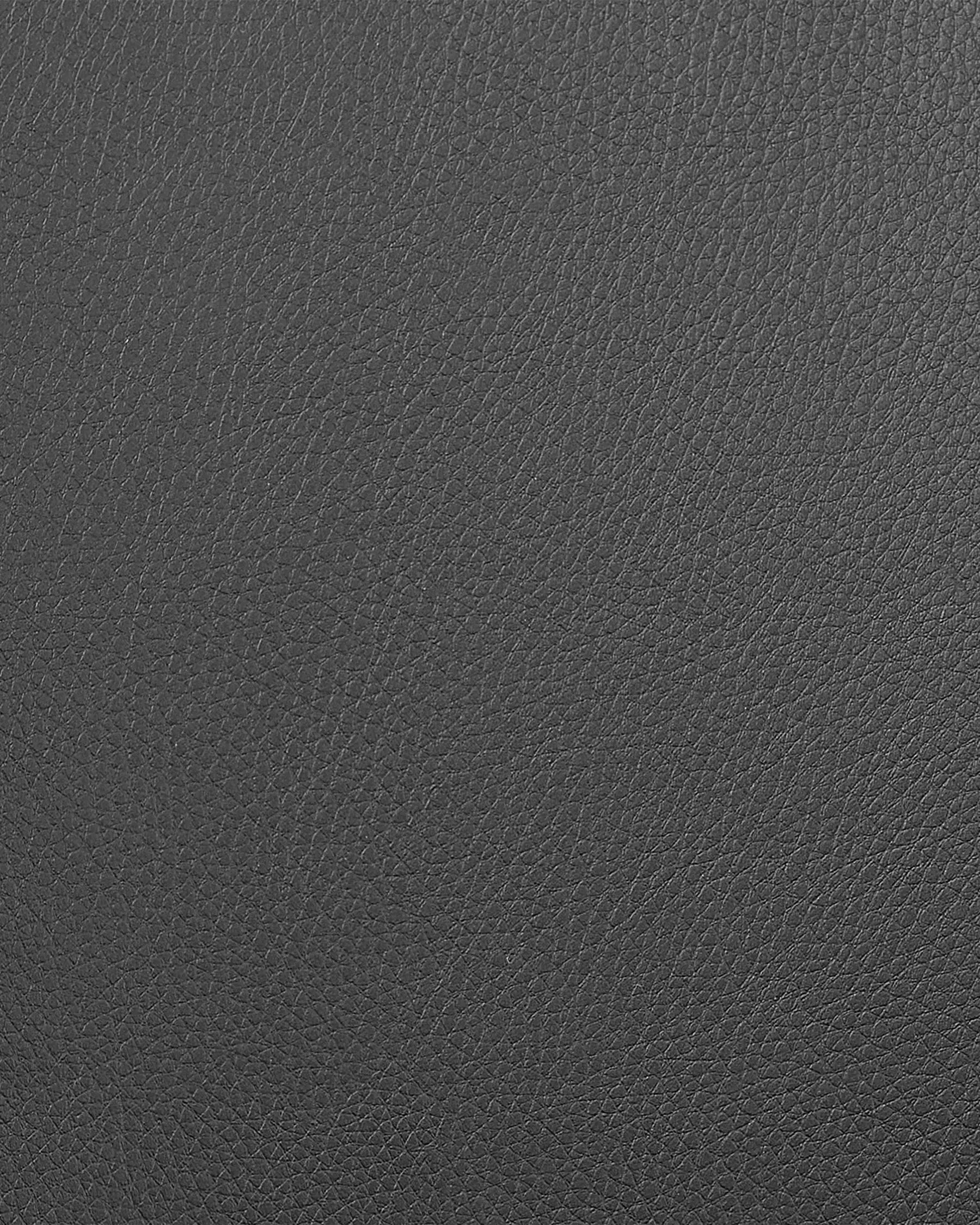 Set of 2 Bar Chairs BAKU Faux Leather Swivel Black